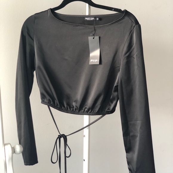 Nasty Gal Tie up top - Picture 3 of 4